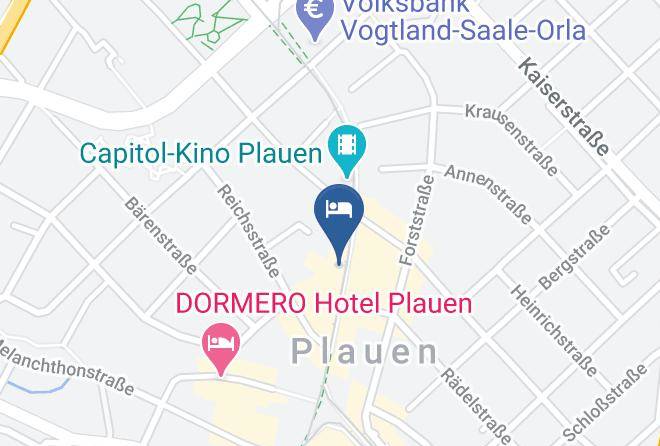 Hotel Alexandra Plauen Map