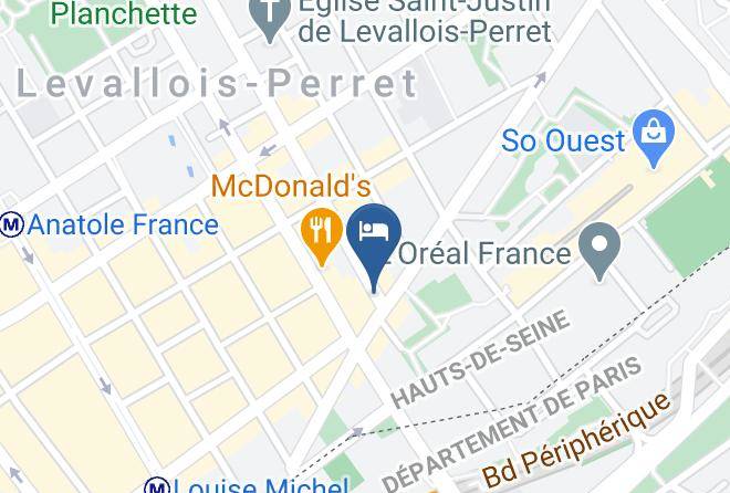 Hauts De Seine - Restaurant Alexandra Maps