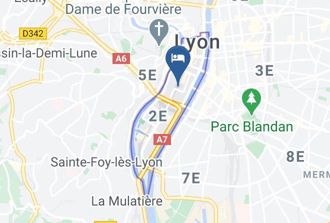 Rhone - Hotel Alexandra Lyon Maps