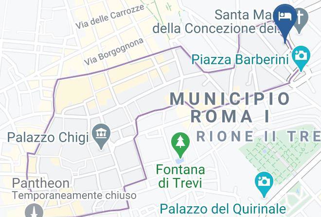 Rome - Hotel Alexandra Maps