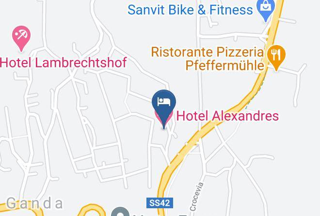 Bolzano - Hotel Alexandres Maps