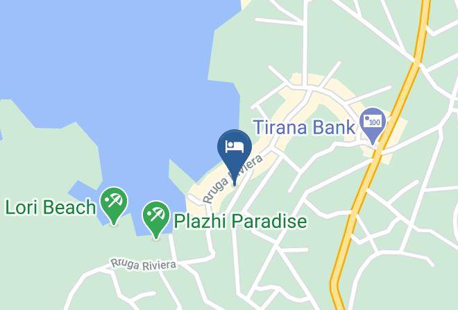Saranda - Hotel Alexis Maps