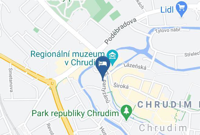 Chrudim - Hotel Alfa Chrudim Maps