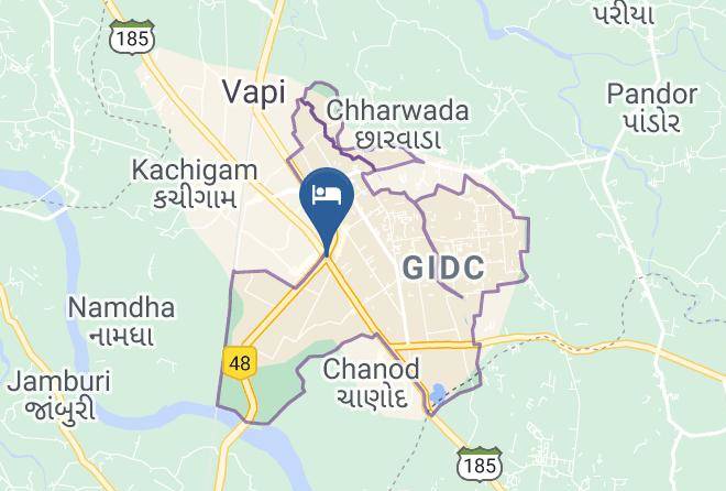 Vapi - Hotel Alfa Inn Maps