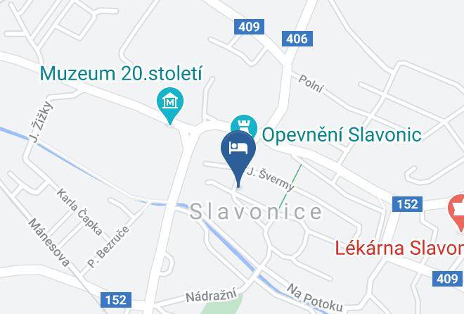Jindrichuv Hradec - Hotel Alfa Pacal Drahoslav Maps