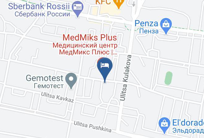 Penza - Hotel Alfa Maps
