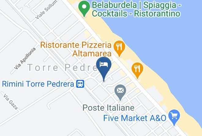 Rimini - Hotel Alfa Maps