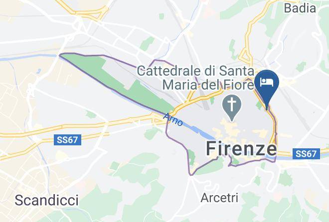 Florence - Hotel Alfa Di Graziano Galli Maps