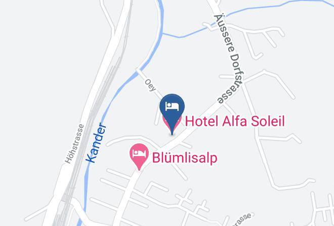 Frutigen Niedersimmental - Hotel Alfa Soleil Maps