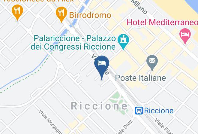 Rimini - Hotel Alfa Tao Maps