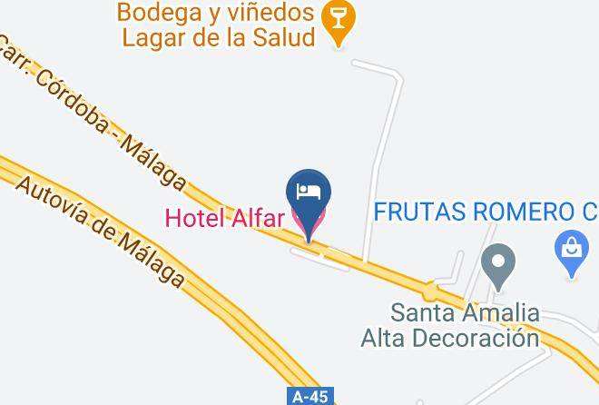 Cordoba - Hotel Alfar Maps