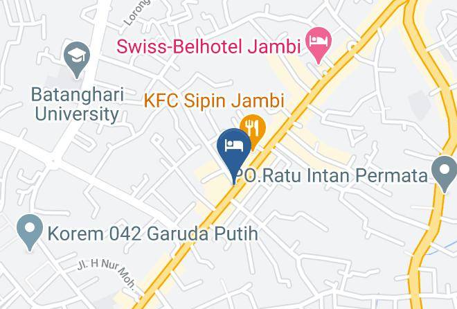 Kota Jambi - Hotel Al Fath Jambi Maps