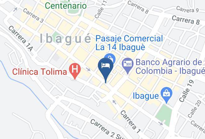 Ibague - Hotel Alferes Ibague Maps