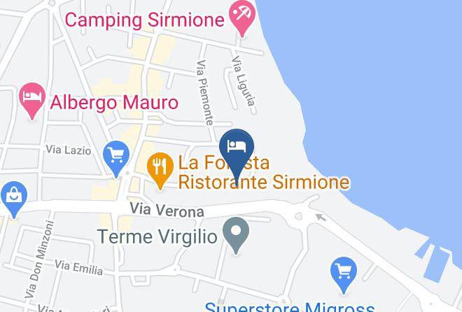 Hotel Alfieri Sirmione Map