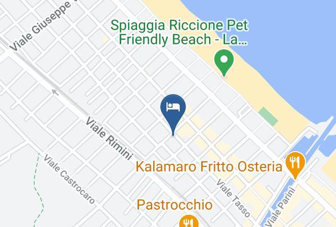Rimini - Hotel Alfonsina Maps