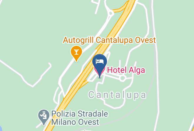Milan - Hotel Alga Maps