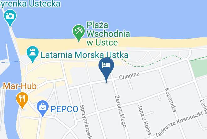 Slupski - Hotel Alga Maps