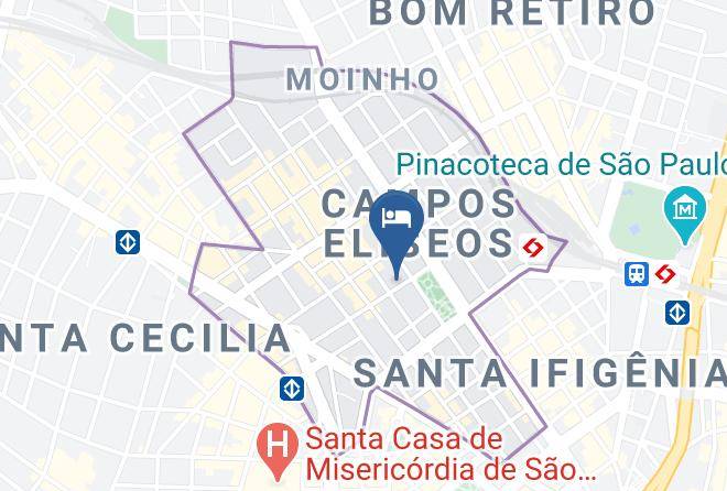 Sao Paulo Santa Cecilia - Hotel Alges Maps