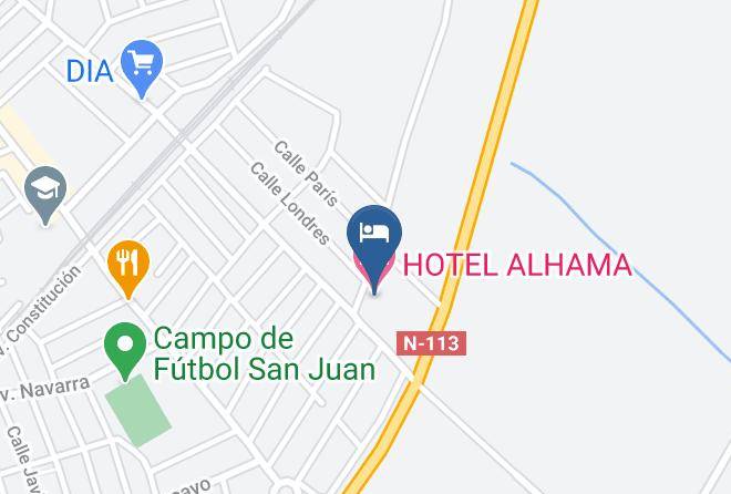 Navarra - Hotel Alhama Maps