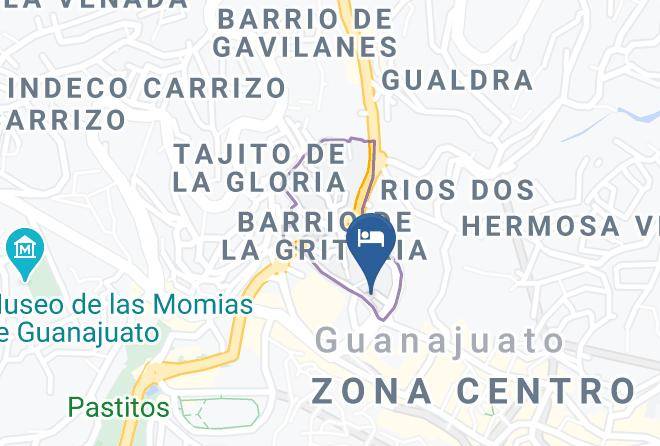 Guanajuato City Centre - Hotel Alhondiga Maps