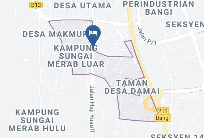 Hulu Langat - Hotel Ali Imran Maps