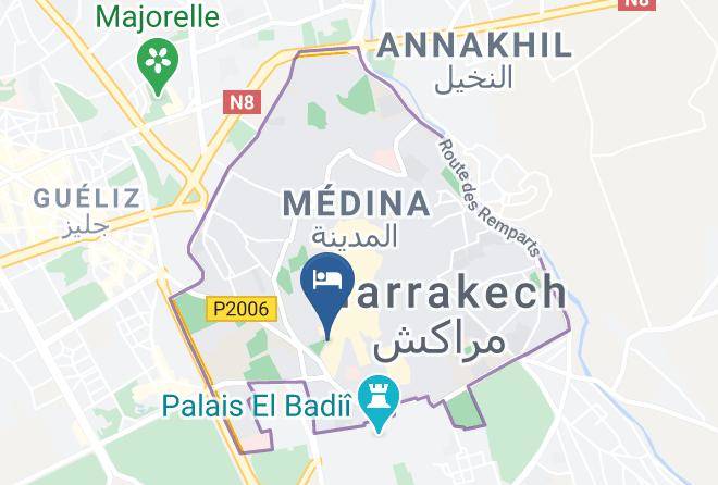 Marrakesh - Hotel Ali Maps