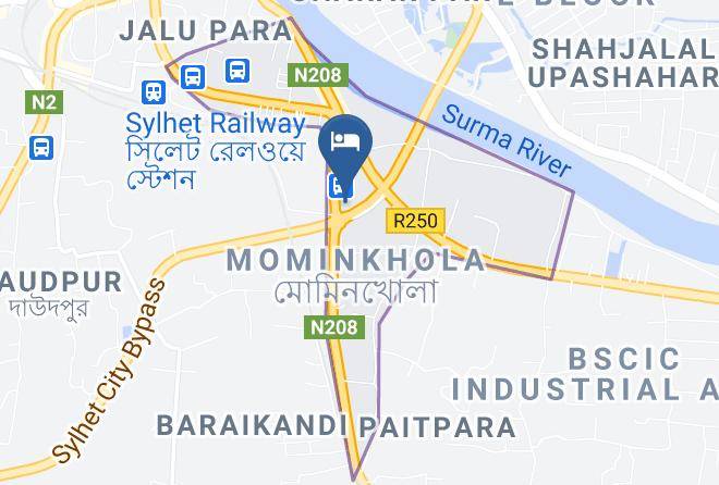 Chittagong - Hotel Ali Plaza Maps