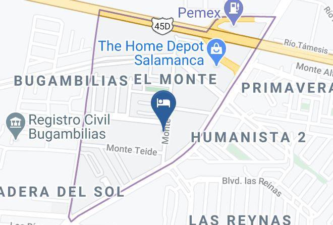 Salamanca - Hotel Aliana Express Maps