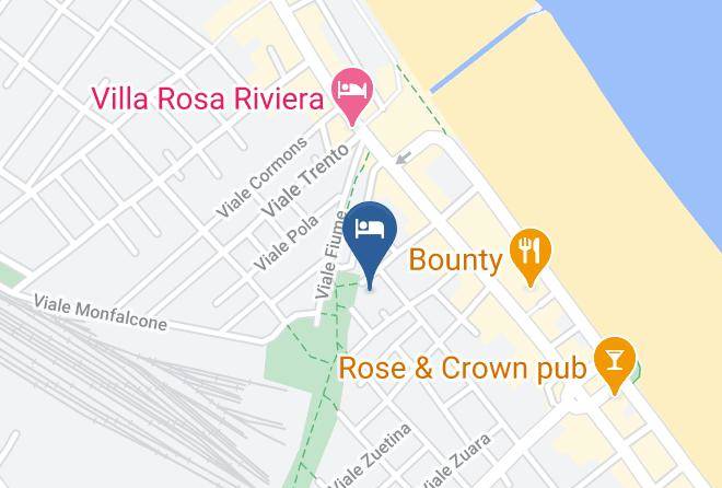 Rimini - Hotel Alibi Maps