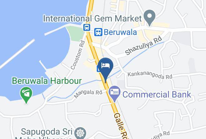 Colombo - Hotel Alina Maps