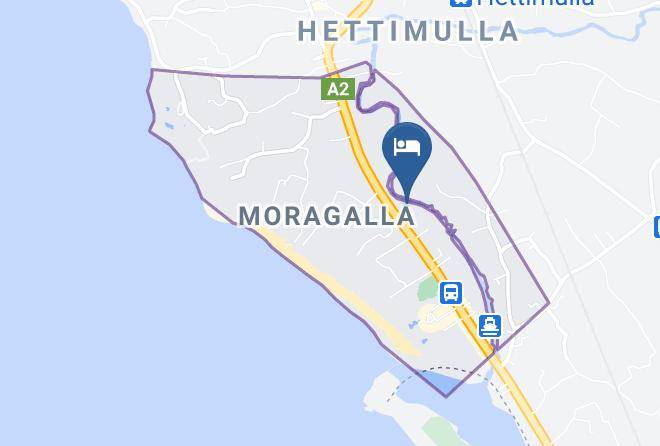 Colombo - Hotel Alina Moragalla Maps