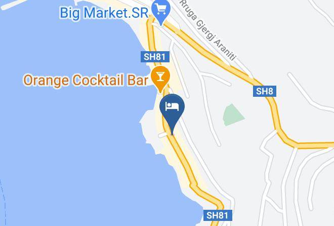 Saranda - Hotel Alina Maps