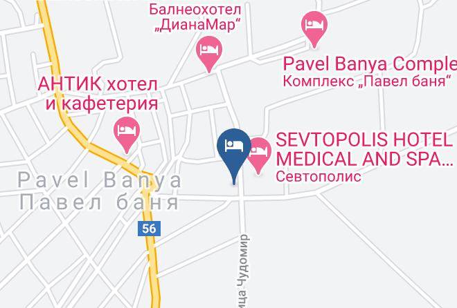 Pavel Banya - Hotel Alisa Maps