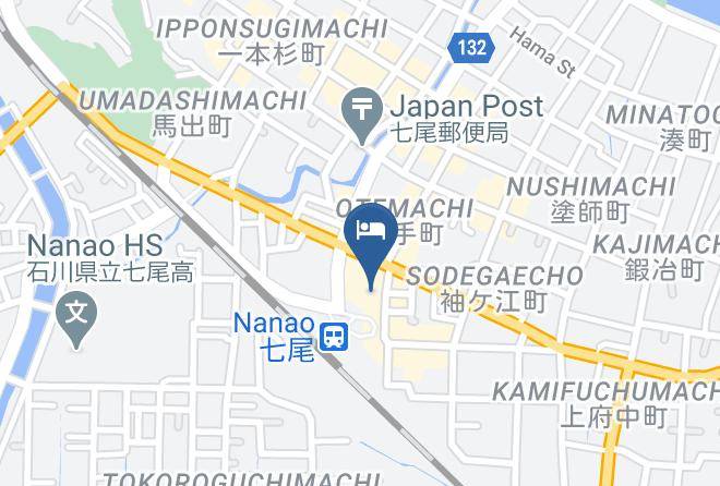 Nanao City - Hotel Alivio Maps
