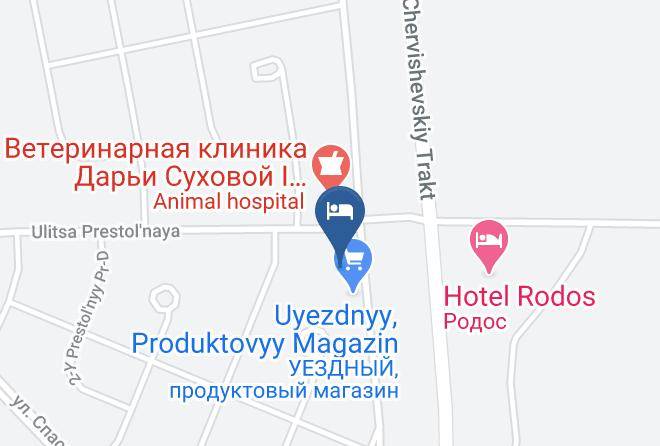 Tyumen - Hotel Aliye Parusa Maps