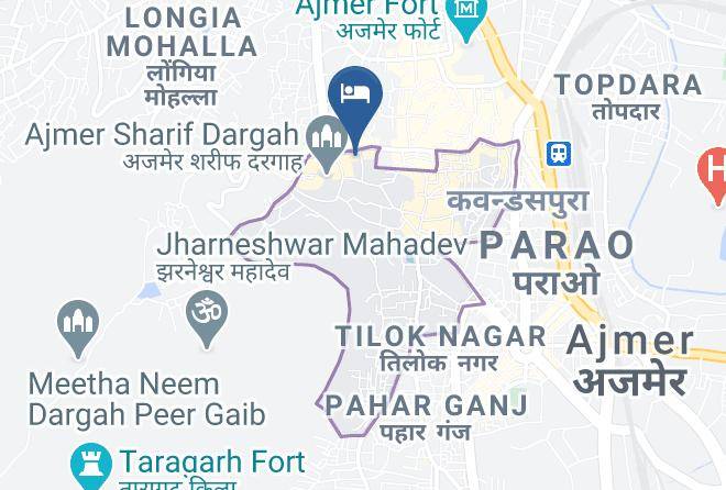Ajmer - Hotel Alizam Palace Maps