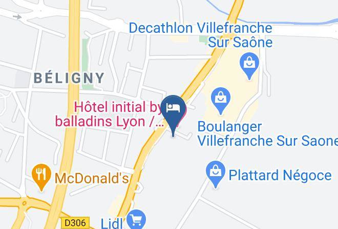 Rhone - Hotel Alize Maps