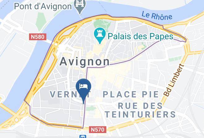 Vaucluse - Hotel Alizea Maps