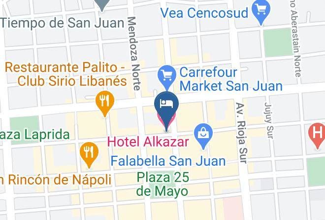 San Juan - Hotel Alkazar Maps
