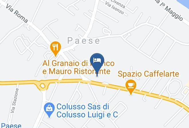 Treviso - Hotel All'oasi Maps