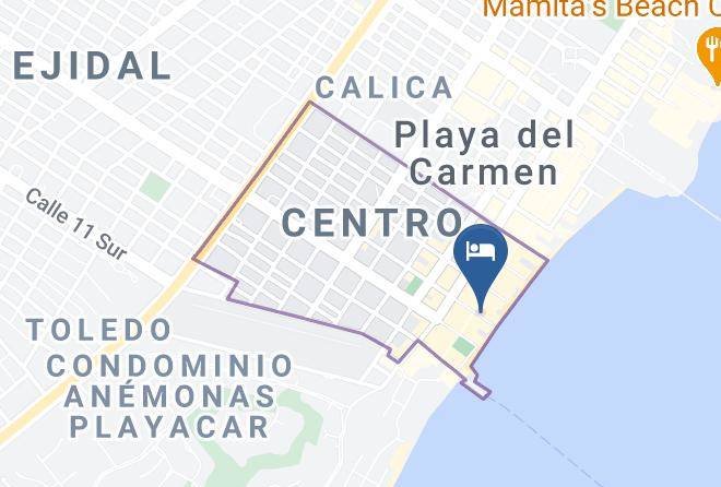Solidaridad - Hotel All Riviera Maps