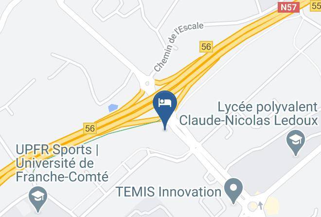 Doubs - Hotel All Suites Besancon Maps