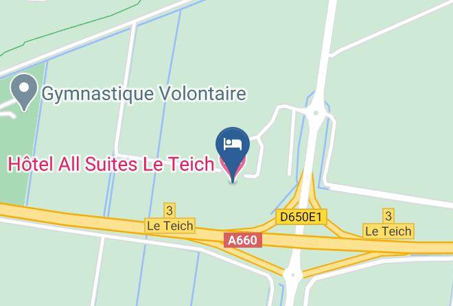 Gironde - Hotel All Suites Le Teich Maps