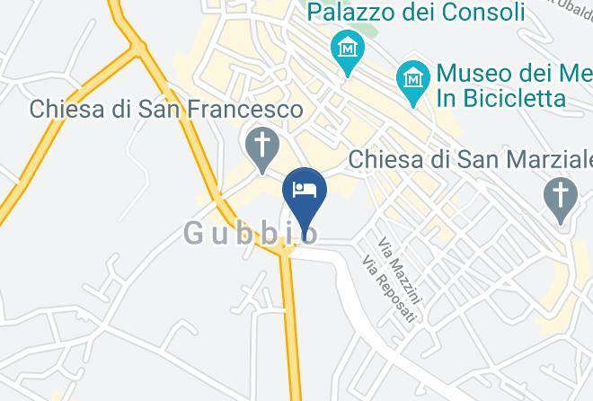 Perugia - Hotel Alla Casella Maps