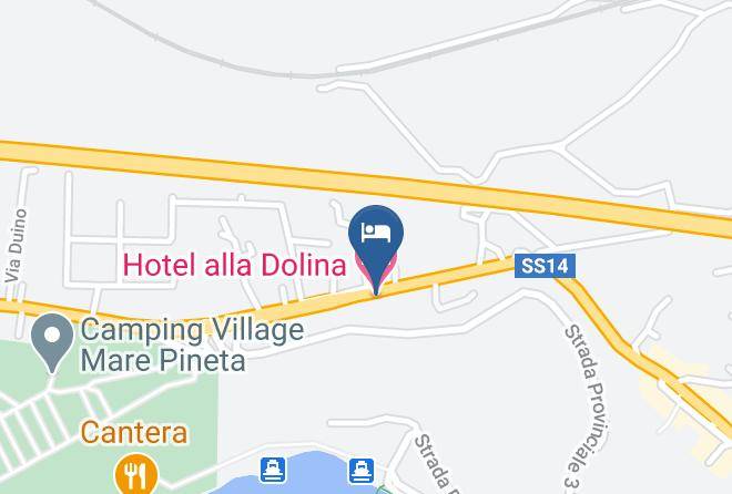 Trieste - Hotel Alla Dolina Maps