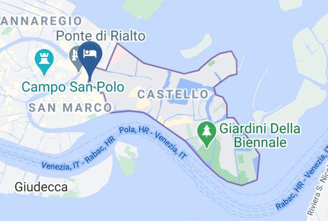 Venice - Hotel Alla Fava Maps