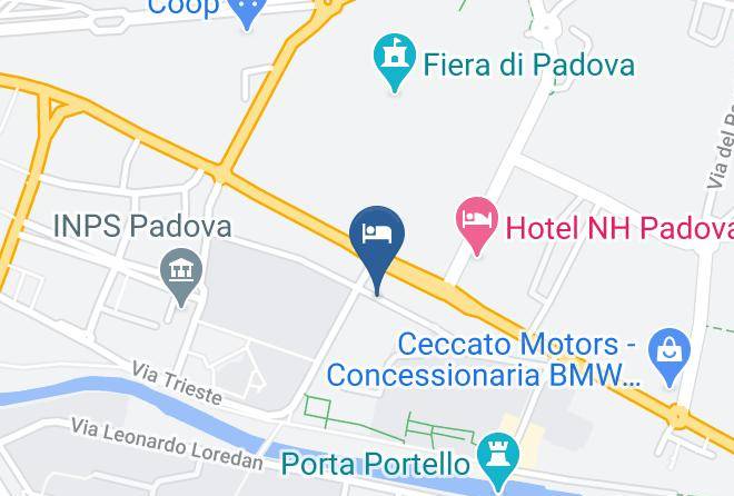 Padua - Hotel Alla Fiera Maps