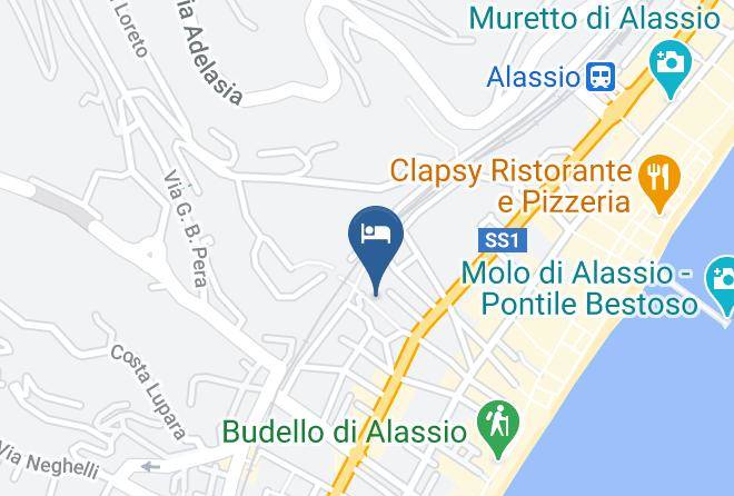 Savona - Hotel Alla Fontanella Maps