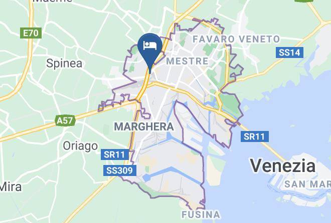 Venice - Hotel Alla Giustizia 3 Stelle Maps