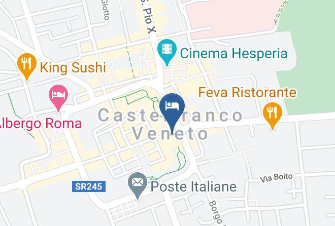 Treviso - Hotel Alla Torre Maps
